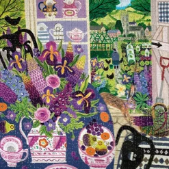 Puzzle 1000 pièces : Cuisine Lavande - Eeboo