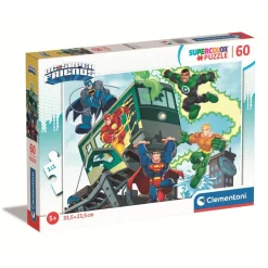Puzzle 60 pièces : Dc Comics - Clementoni
