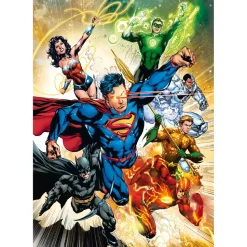 Puzzle 500 pièces : DC Comics - Justice League - Clementoni