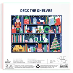 Puzzle 1000 pièces : Décorer les étagères - Galison