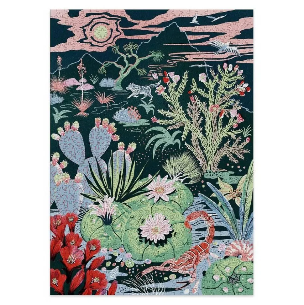 Puzzle 1000 pièces : Desert - Cloudberries