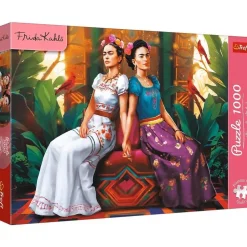 Puzzle 1000 pièces : Deux êtres - Frida Kahlo Corporation - Trefl