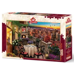 Puzzle 1000 pièces : Dîner à New York - Art Puzzle