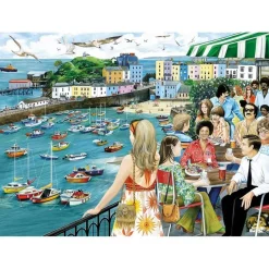Puzzle 1000 pièces : Dîner à Tenby - Gibsons