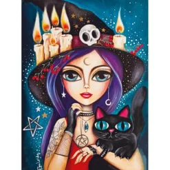 Puzzle 1000 Pièces : Douce Sorcière - Magnolia