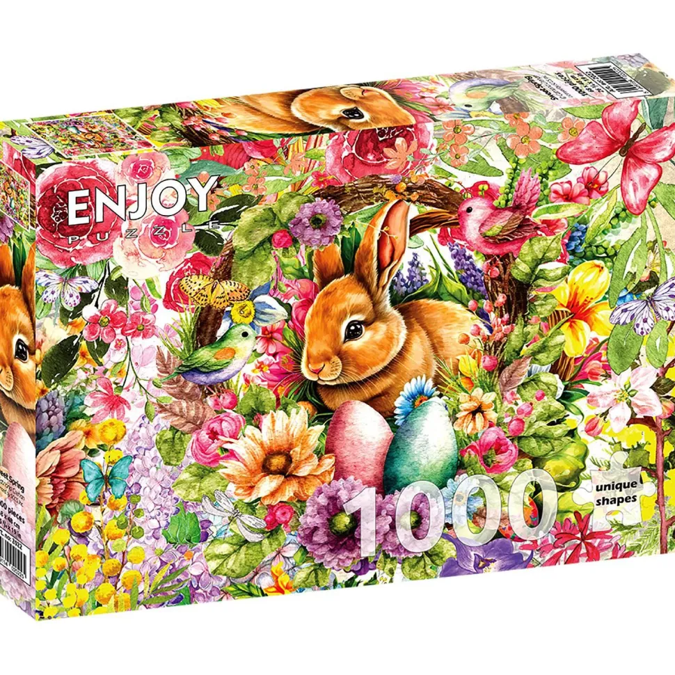 Puzzle 1000 Pièces : Doux Printemps - EnjoyPuzzle