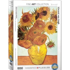 Puzzle 1000 pièces : Douze Tournesols - Eurographics