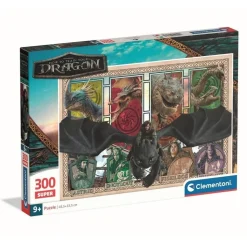 Puzzle 300 pièces : Dragon - Clementoni