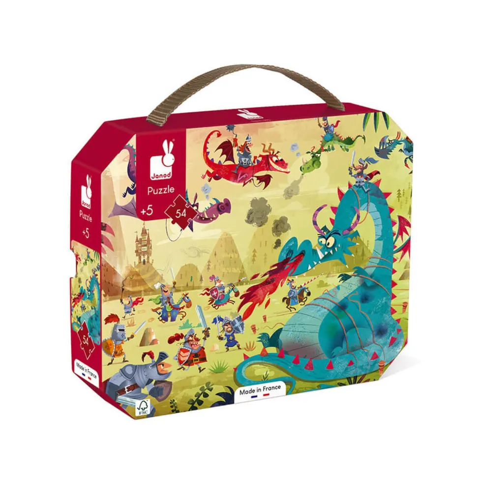 Puzzle 54 pièces : Dragons - Janod