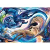 Puzzle 5000 pièces : Dragons de jour et de nuit - Ravensburger