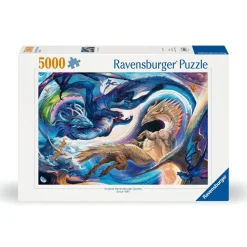 Puzzle 5000 pièces : Dragons de jour et de nuit - Ravensburger