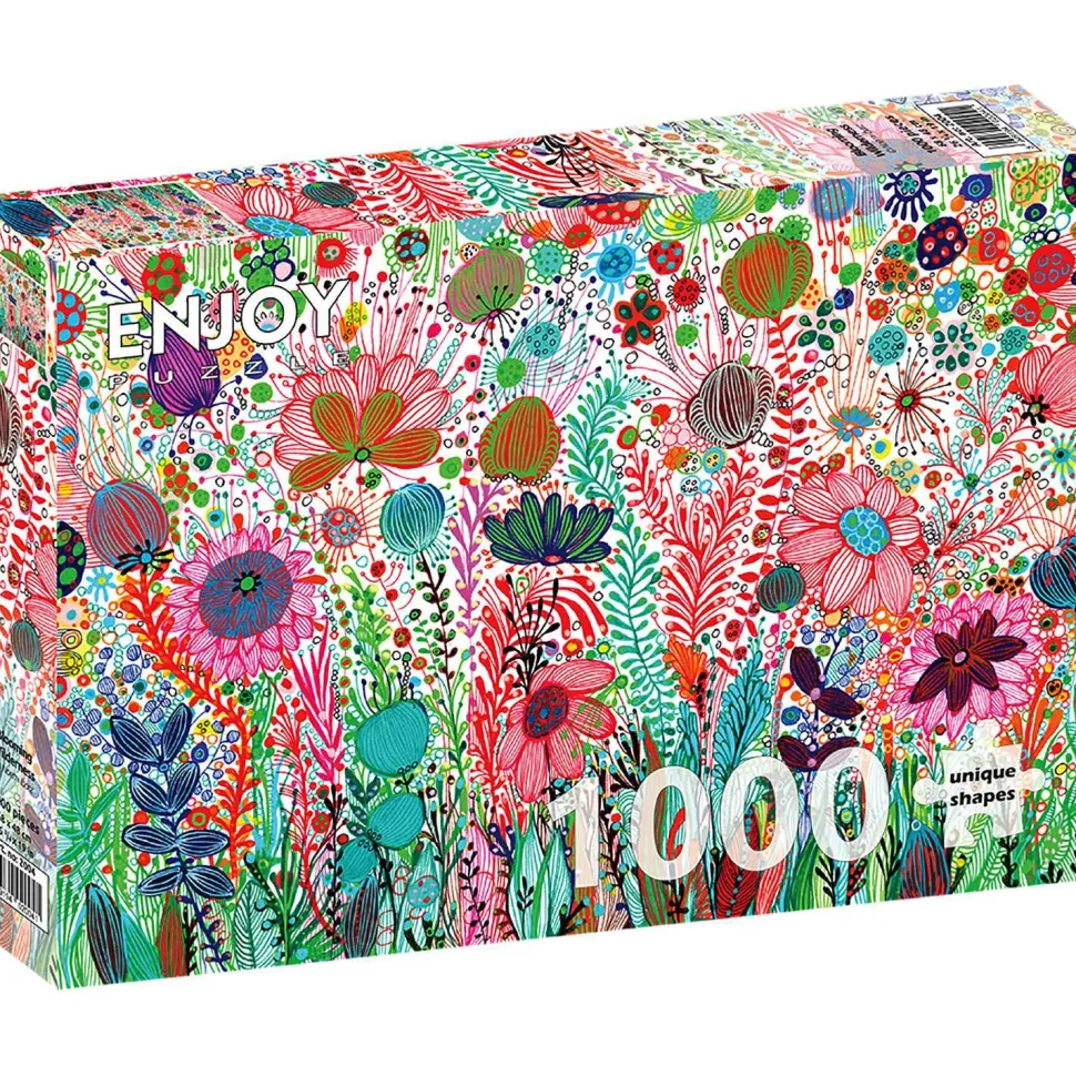 Puzzle 1000 Pièces : Désert fleuri - EnjoyPuzzle