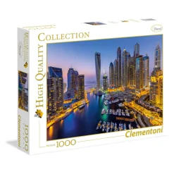 Puzzle 1000 pièces : Dubaï - Clementoni