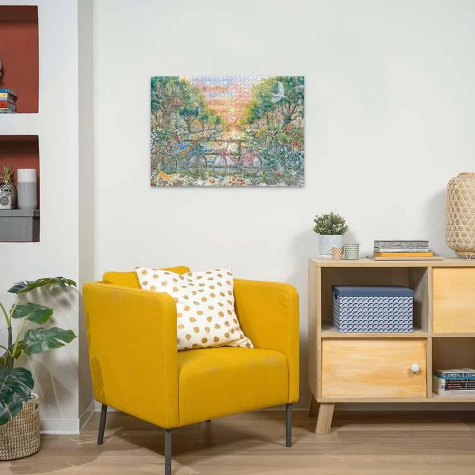 Puzzle 1000 pièces - Edition 50 ans : Vélos à Amsterdam - Ravensburger