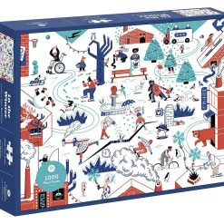 Puzzle 1000 pièces : En hiver - Galison