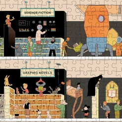 Puzzle 1000 pièces : En librairie - Galison