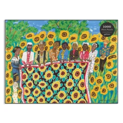 Puzzle 1000 pièces : Faith Ringgold, L'Abeille Tournesol Quilting à Arles - Galison