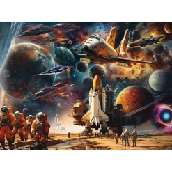 Puzzle 1000 pièces : Fascination de l’espace : vers de lointaines galaxies - Michele Farella - Schmidt