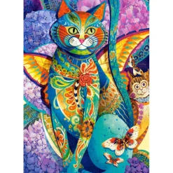 Puzzle 1500 pièces : Feline Fiesta - Castorland