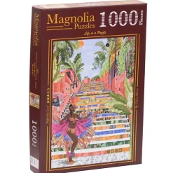 Puzzle 1000 pièces : Femmes Autour du Monde - Brésil - Claire Morris - Edition Spéciale - Magnolia