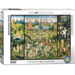 Puzzle 1000 pièces : Fine Art Collection : Le jardin des délices terrestres - Eurographics