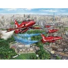 Puzzle 1000 pièces : Flèches rouges survolant Londres - Gibsons