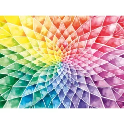 Puzzle 1000 pièces : Fleur aux couleurs vives - Schmidt