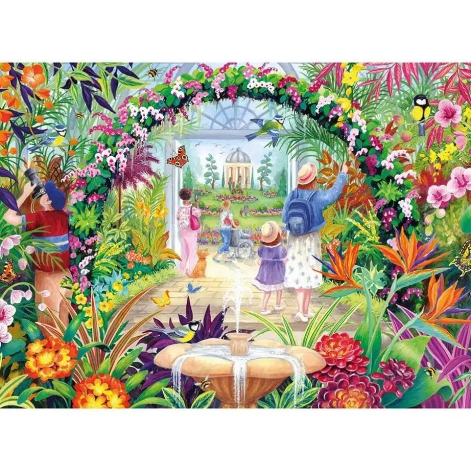 Puzzle 500 pièces : Fleurs botaniques - Gibsons