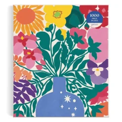 Puzzle 1000 pièces : Fleurs du zodiaque - Galison