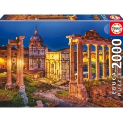 Puzzle 2000 pièces : Forum Romain - Educa