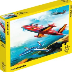 Puzzle 1000 pièces : Fouga Magister - Heller