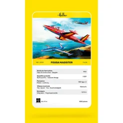 Puzzle 1000 pièces : Fouga Magister - Heller