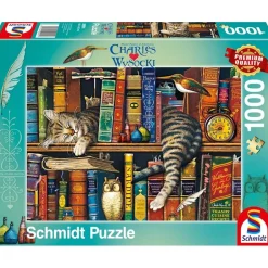Puzzle 1000 pièces : Frédéric le lettré - Schmidt