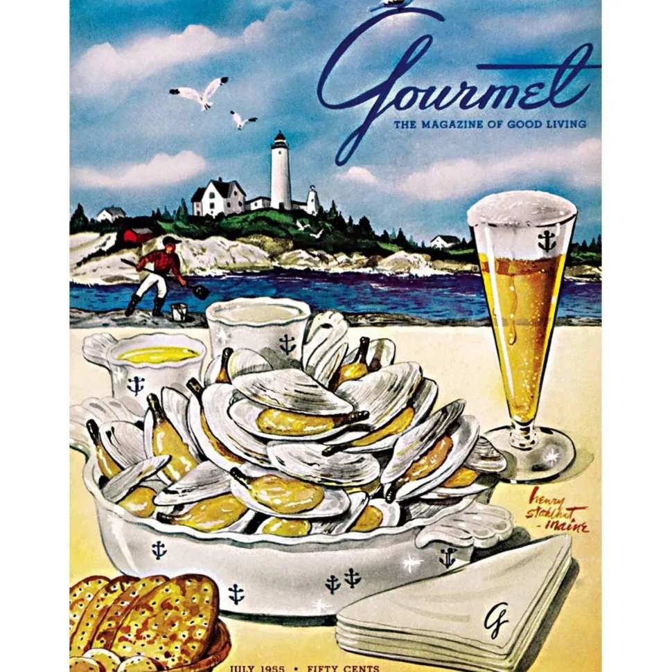 Puzzle 1000 pièces : fruit de mer sur la plage - New York Puzzle Company