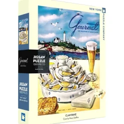 Puzzle 1000 pièces : fruit de mer sur la plage - New York Puzzle Company