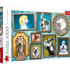 Puzzle 1000 pièces : Galerie des toutous - Trefl