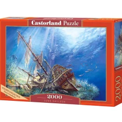 Puzzle 2000 pièces : Galion Coulé - Castorland
