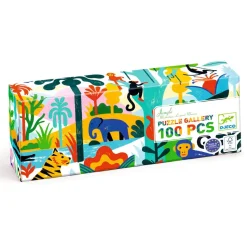 Puzzle 100 pièces : Gallery : Jungle - Djeco