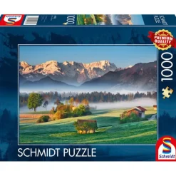 Puzzle 1000 pièces : Garmisch Partenkirchen, Murnauer Moos - Schmidt