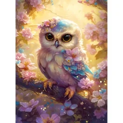Puzzle 1000 Pièces : Gentil Hibou - EnjoyPuzzle
