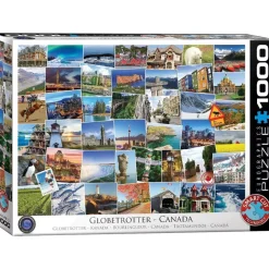 Puzzle 1000 pièces : Globe-trotteur : Canada - Eurographics