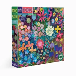 Puzzle 1000 pièces : Graines et fleurs - Eeboo