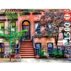 Puzzle 1500 pièces : Greenwich Village, New York - Educa