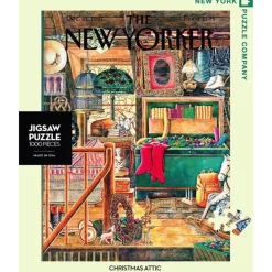 Puzzle 1000 pièces : Grenier de Noël - New York Puzzle Company