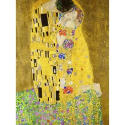 Puzzle 1000 Pièces : Gustav Klimt - Le Baiser - EnjoyPuzzle
