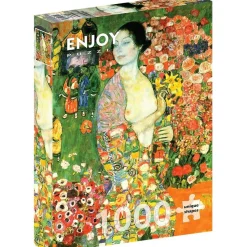 Puzzle 1000 pièces : Gustav Klimt : La Danseuse - EnjoyPuzzle