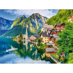 Puzzle 1000 pièces : Hallstatt, Autriche - Trefl