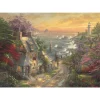 Puzzle 3000 pièces : Hameau du phare, Thomas Kinkade - Schmidt