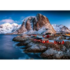 Puzzle 3000 pièces : Hamnoy, Iles Lofoten - Ravensburger