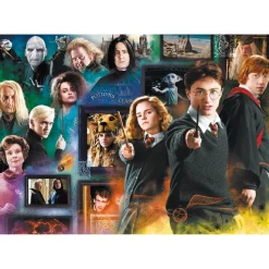 Puzzle 1000 pièces : Harry Potter - Le Monde des Sorciers - Trefl